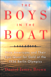 Book cover for The Boys in the Boat by Daniel James Brown