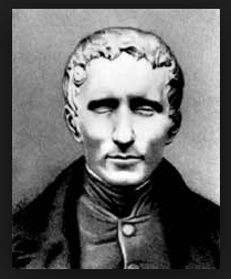 Head shot of Louis Braille