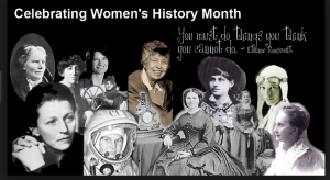 Collage of Famous Women in History