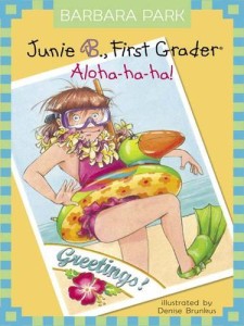 Book cover of Junie B First Grader Aloha-ha-ha!