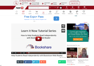 Title screen of TeacherTube Learn it Now video tutorial