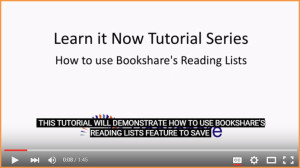 Learn It Nov video tutorial on setting up reading lists