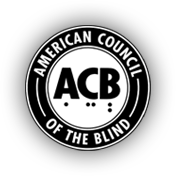 Logo for American Council of the Blind
