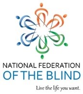 National Federation of the Blind Logo "Live the life you want."