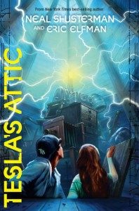 Book cover for Tesla's Attic by Neal Shusterman and Eric Elfman