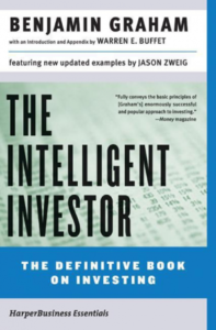 Book cover for The Intelligent Investor by Ben Graham