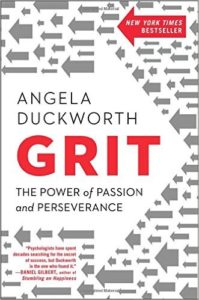 Book cover for Grit by Angela Duckworth