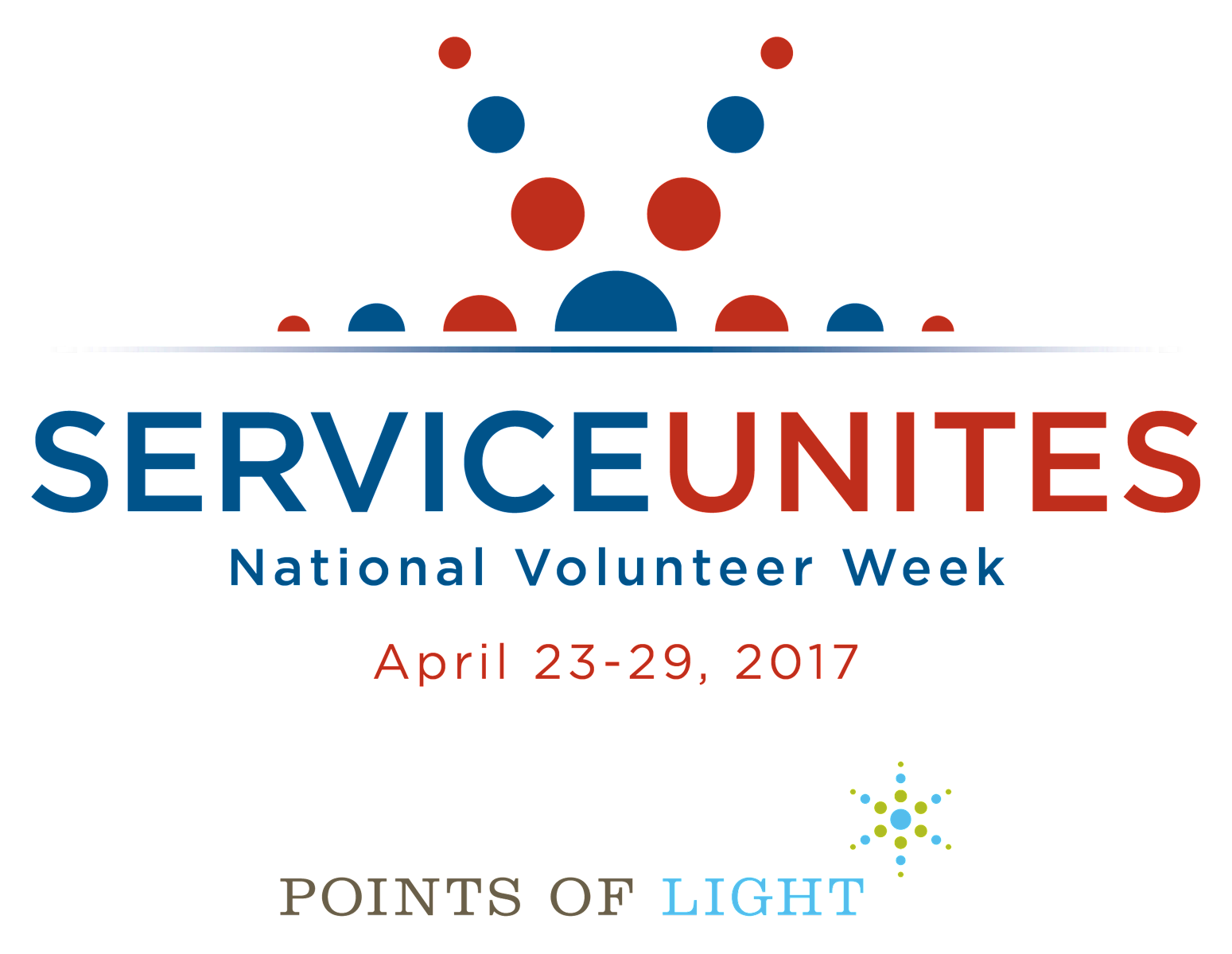 Service unites is the theme for National Volunteer Week 2017