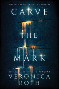 Book cover for Carve the Mark by Veronica Roth