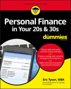 Personal Finance in Your 20s and 30s for Dummies by Eric Tyson MBA